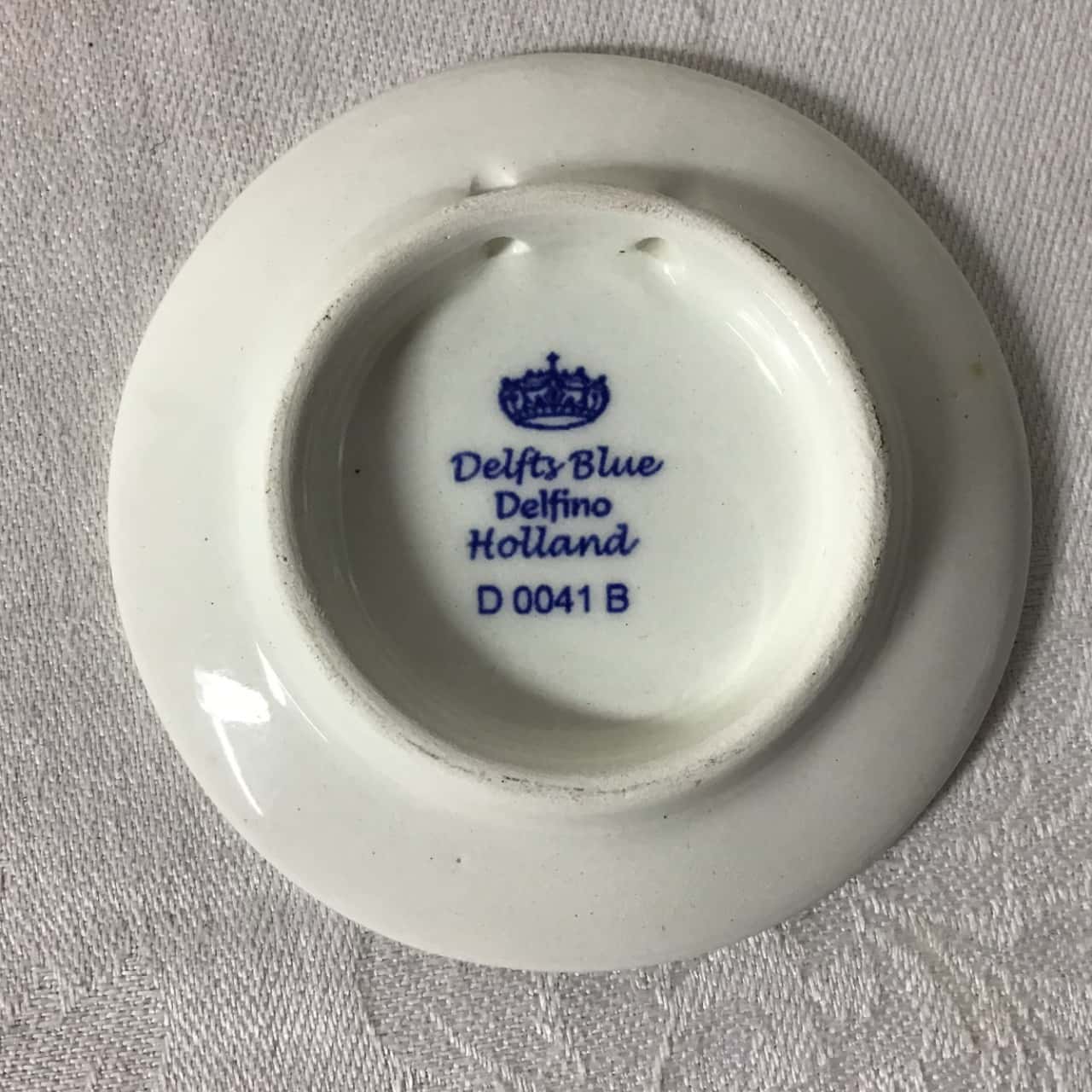 Delft Blue Delfina Amsterdam 2 x Miniature Plates and Ceramic