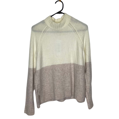 Forever New Womens Size XS Sapphire Block Jumper Brown / White BNWT RRP $89.95