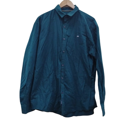 Tommy Hilfiger Mens Size XXL Long Sleeve Shirt Green (3)