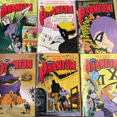 Bundle 2) 6 The Phantom Comics