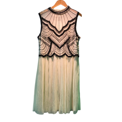  Kaleidoscope Womens  Size 46 Cocktail Dress Black  / White 