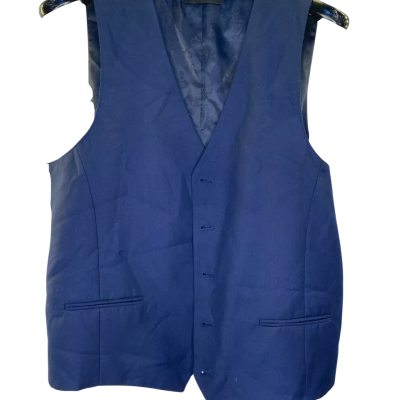 Mens Vest Size L Black  / Navy Blue 