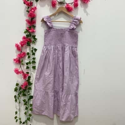 Tu Womens  Size 10 Casual Dress Pastel Purple 