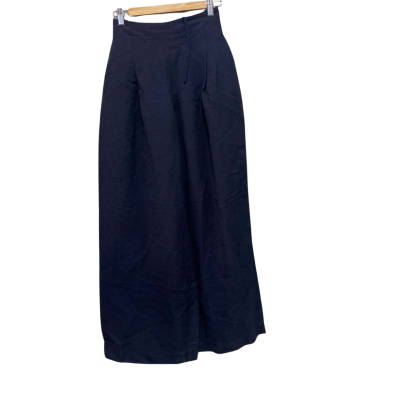 Fine Day Womens  Size XS Wide Leg Pants Navy Blue RRP $240