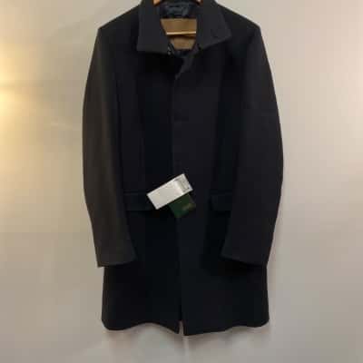 Zara Man Mens  Size L Winter Coat Black  