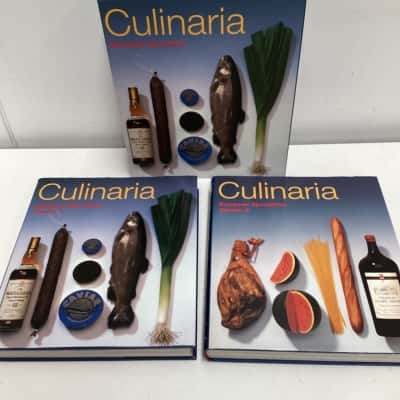 Culinaria: European Specialties Volumes 1-2 hardcover bookss