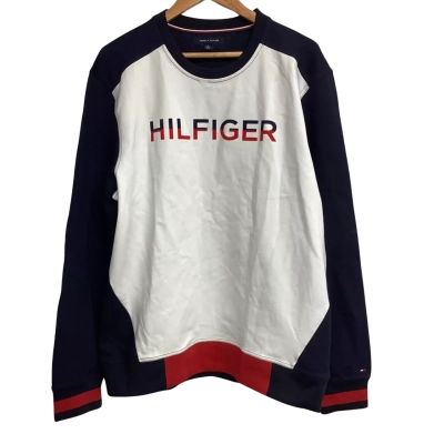 Tommy Hilfiger Mens  Size XL Crew Neck Jumper (Thick Stretch Material)