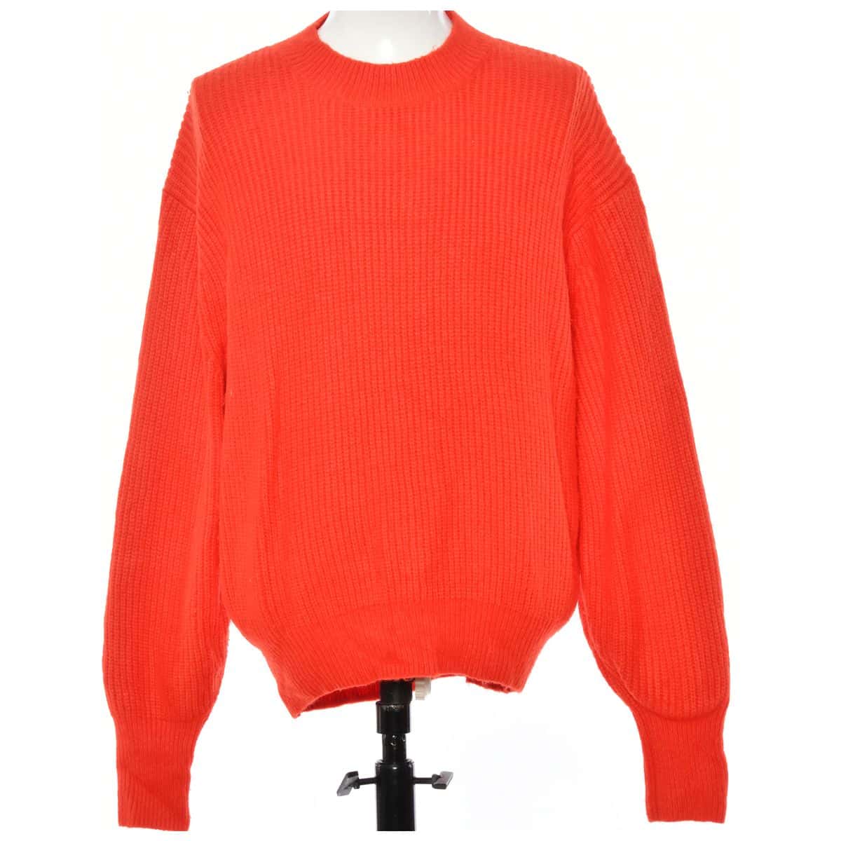 H&M Mens Size M Knit Jumper Orange (s)