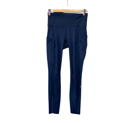 Lululemon Womens  Size 4 Leggings Navy Blue 