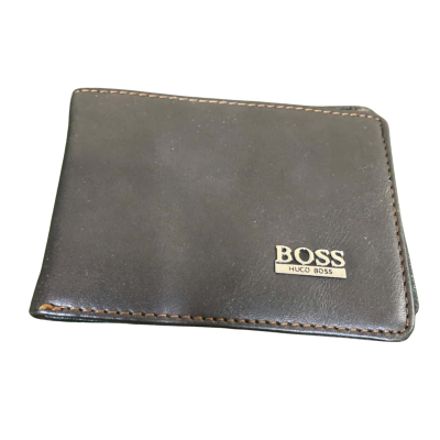 BOSS Unisex Brown Card Wallet 100x70 cm