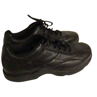 BNIB Ascent Mens  Size 10.5 (US) 9.5 (UK) Black  Soft Leather Comfort Work Shoes RRP $169.95