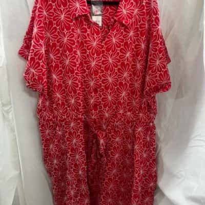 Autograph Womens  dress red Size 22 