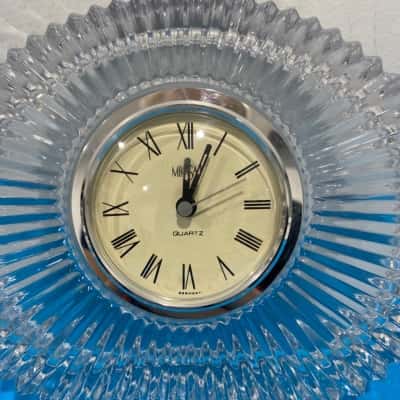 Mikasa Glass Clock 