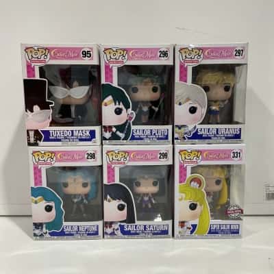 Sailor Moon Funko Pop Set of 6