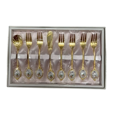Grosvenor International Amore Cultlery Cake Set