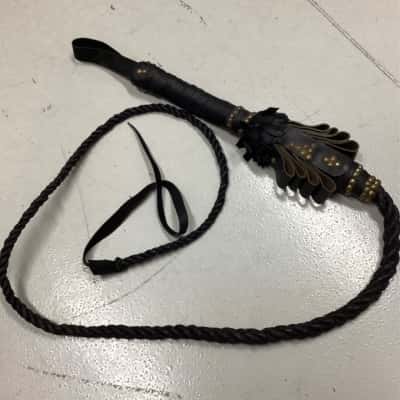 Vintage Leather Chabuk 235cm