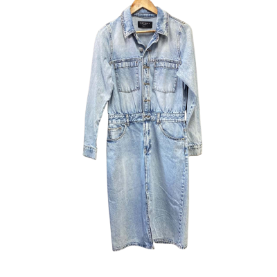 Decjuba Womens  Size 10 Denim Dress Blue 