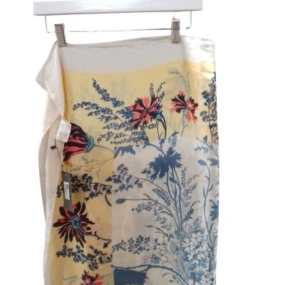 Yellow Top 10 Womens Bandeu Floral / Pattern 