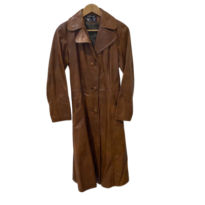 Roberto’s  Womens  Size 6 Leather Jacket Brown 