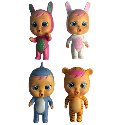 4 Assorted Cry Babies