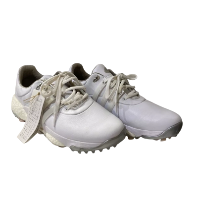 Adidas Tour360 22 Womens Size 8.5 Golf Shoes Sneaker Off White / Pink  / White 