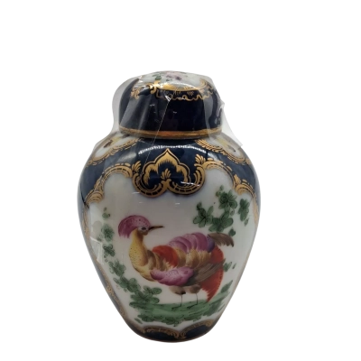 ON SPECIAL : ANTIQUE  ENGLISH  WORCHESTER STYLE GINGER JAR