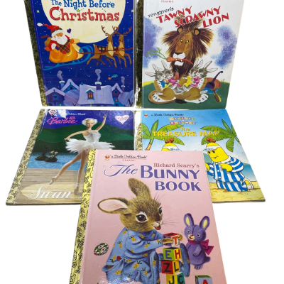 5 A Little Golden Books 