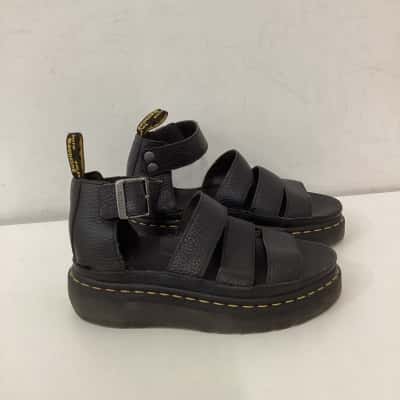 Dr Martens Strap Sandals Black Size EU 38