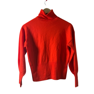 Marcs Womens  Size 8 Turtleneck Jumper Burnt Orange 
