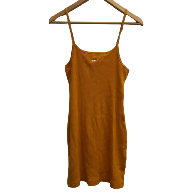 Nike Womens Size S Orange Mini Dress 
