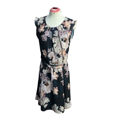 Portmans Womens  Size 12 Floral Dress Blue / Floral 