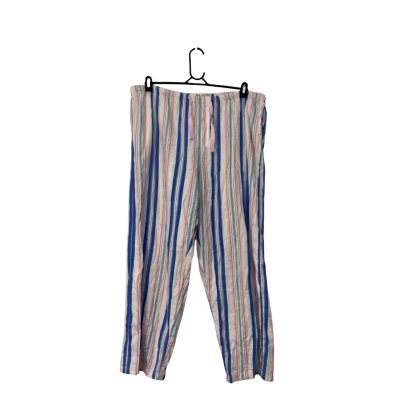 Peter Alexander  size XL Blue / Pink  / Striped / White long PJs