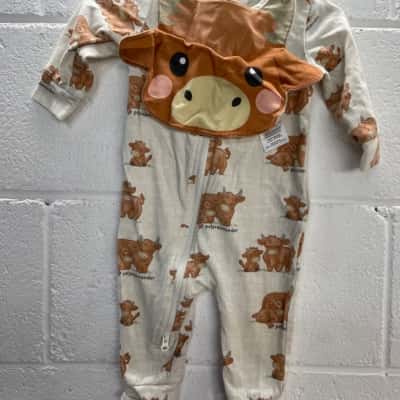 Peter Alexander Kids  Size 0-3m Onesie 