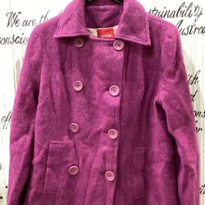  Womens  Size US 2/ AUS 6 Winter Coat Purple G