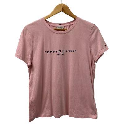 Tommy Hilfiger Womens  Size XL T-shirt Pink  