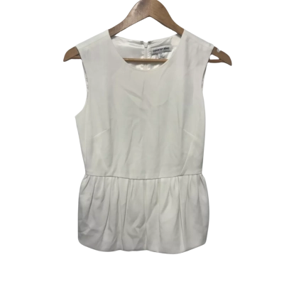 Country Road Womens  Size XXS Short Sleeve Top White 