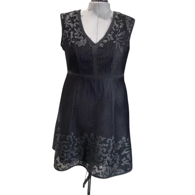 City Chic Black Sleeveless Lined Dress Size M