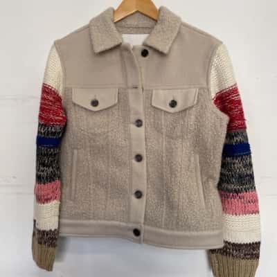 Desigual Womens  Size M Beige / Multicoloured 