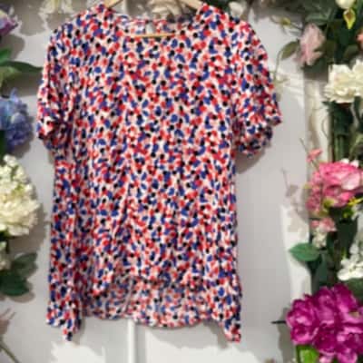 Mister Zimi Size 10 Blue/ Red Top