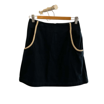 Gorman Skirt - above knee- Womens  Size 8 Navy Blue 