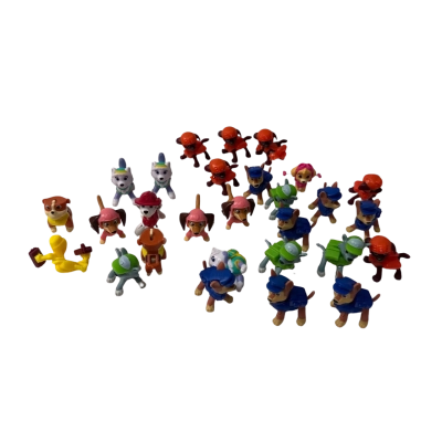 Mini paw patrol figures 