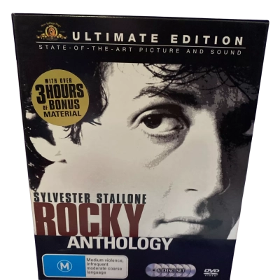 Rocky Anthology Box Set - Region 4,  6 disc set + booklet