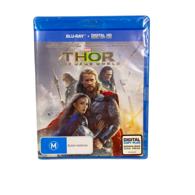 Thor The Dark World DVD 
