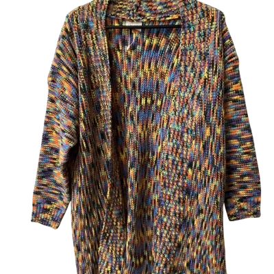 Cali & Co  Womens  Size 14 Cardigan Multicoloured 35% wool  E