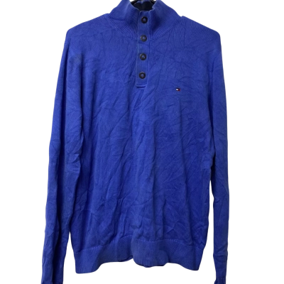 Tommy Hilfiger  Mens  Size L  Blue  Turtleneck Jumper