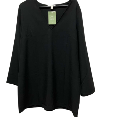 H&M Women's  Size L (Europe Size) Long Sleeve  / Midi Dress Black  