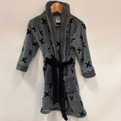  Baby Berry Grey Winter Robe Size 18-24m 