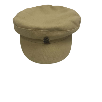 Unisex Fallen Broken Street  Size L / XL Tan Paperboy Cap 