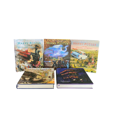 Harry Potter Hardcover Books Bloomsbury x 5 Bundle 