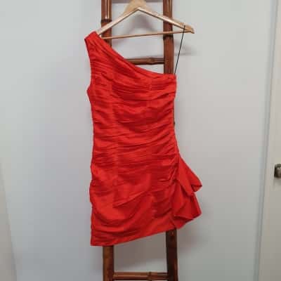 Sheike Women's Size 10 Tropicana Mini Dress Tangerine - New With Tags